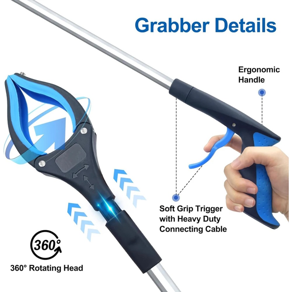 Gardening Tools On Sale - Foldable Aluminum Alloy Garbage Grabber Heavy