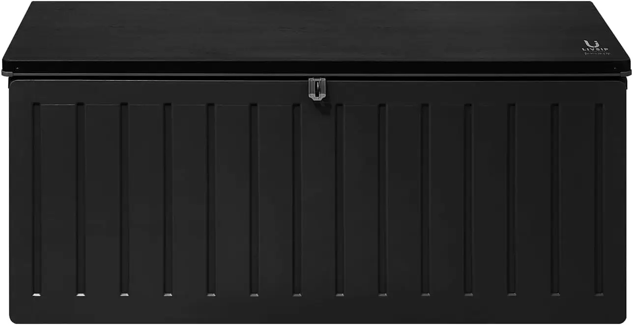Gardening Tools Wooden - 490L Outdoor Storage Deck Box -