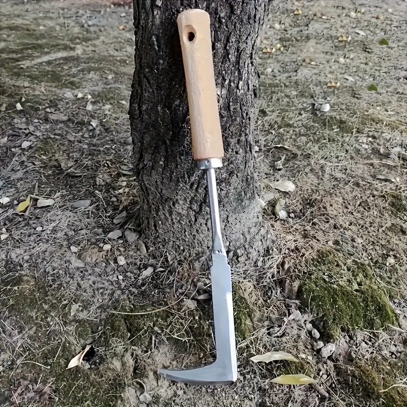Gardening Tools On Sale - Stainless Steel Garden Weeder Knife, Wooden