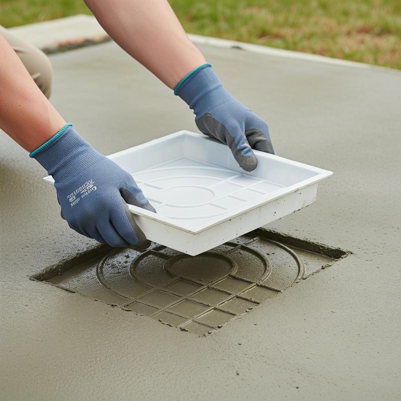 Gardening Tools Diy - Plastic Path Mould for Concrete Tiles