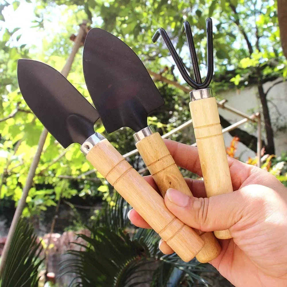 Gardening Tools Bundle - 3Pcs/Set Mini Garden Tool Set Small