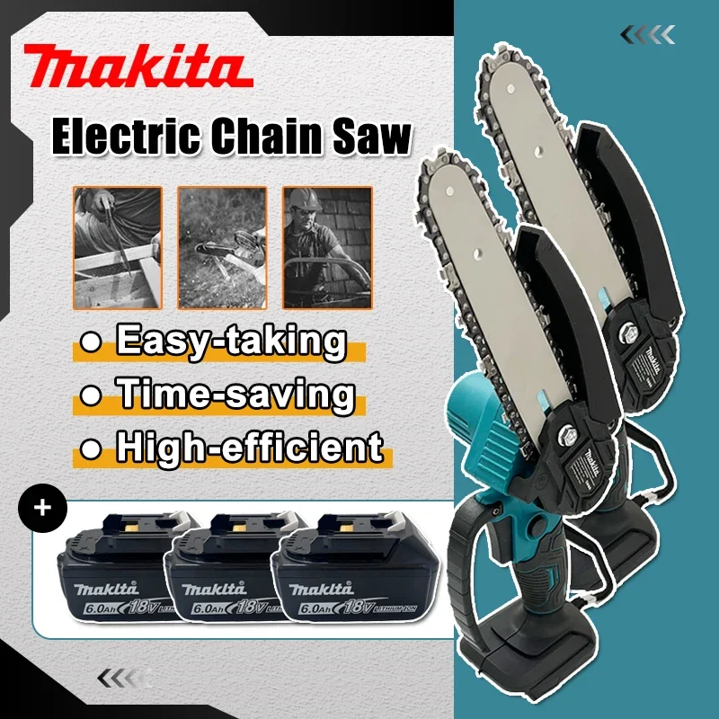Gardening Tools Wooden - Makita 6 Inch Chain Saw Electric