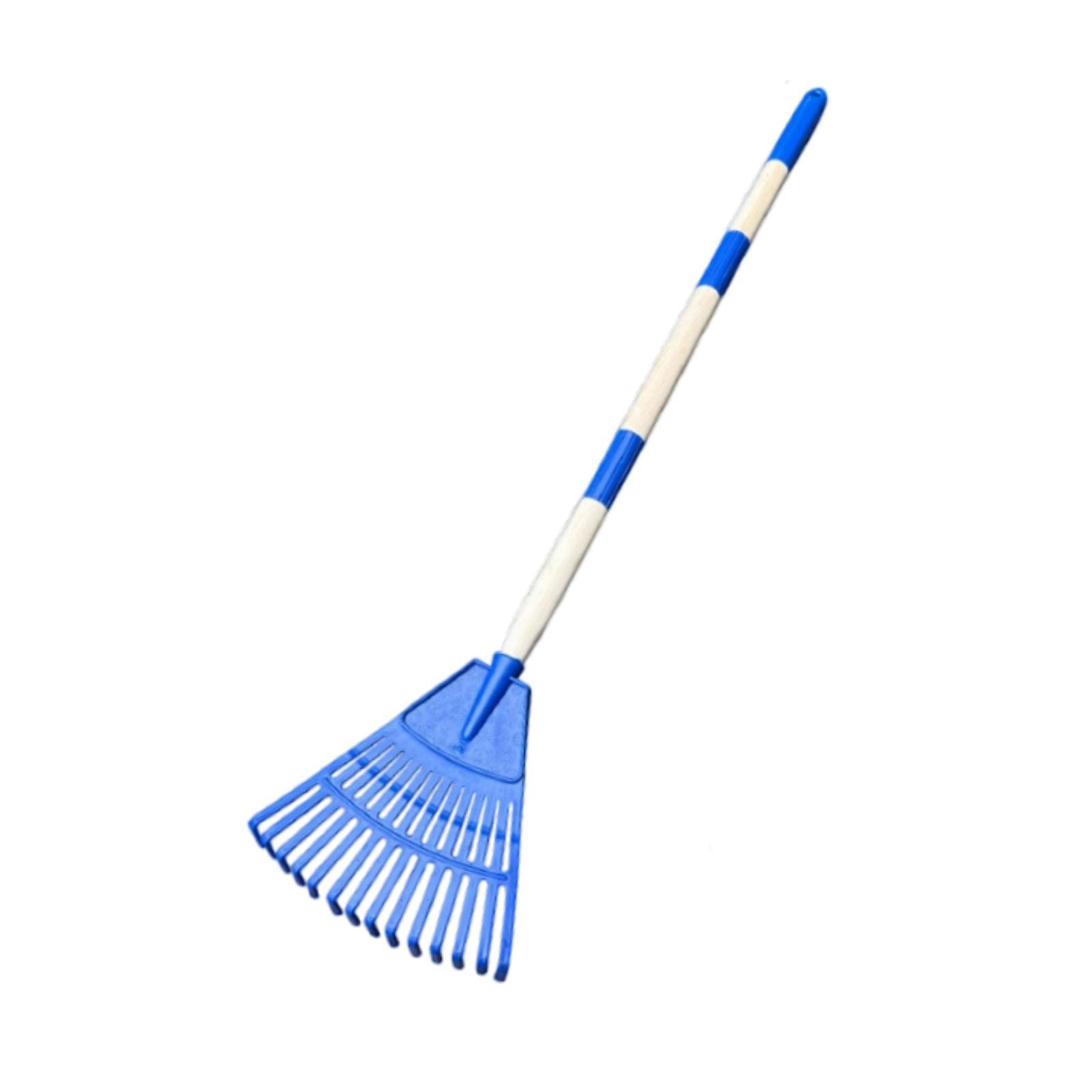 Gardening Tools For 8 Year Olds - Small Leaf Rake 3 Sections Steel