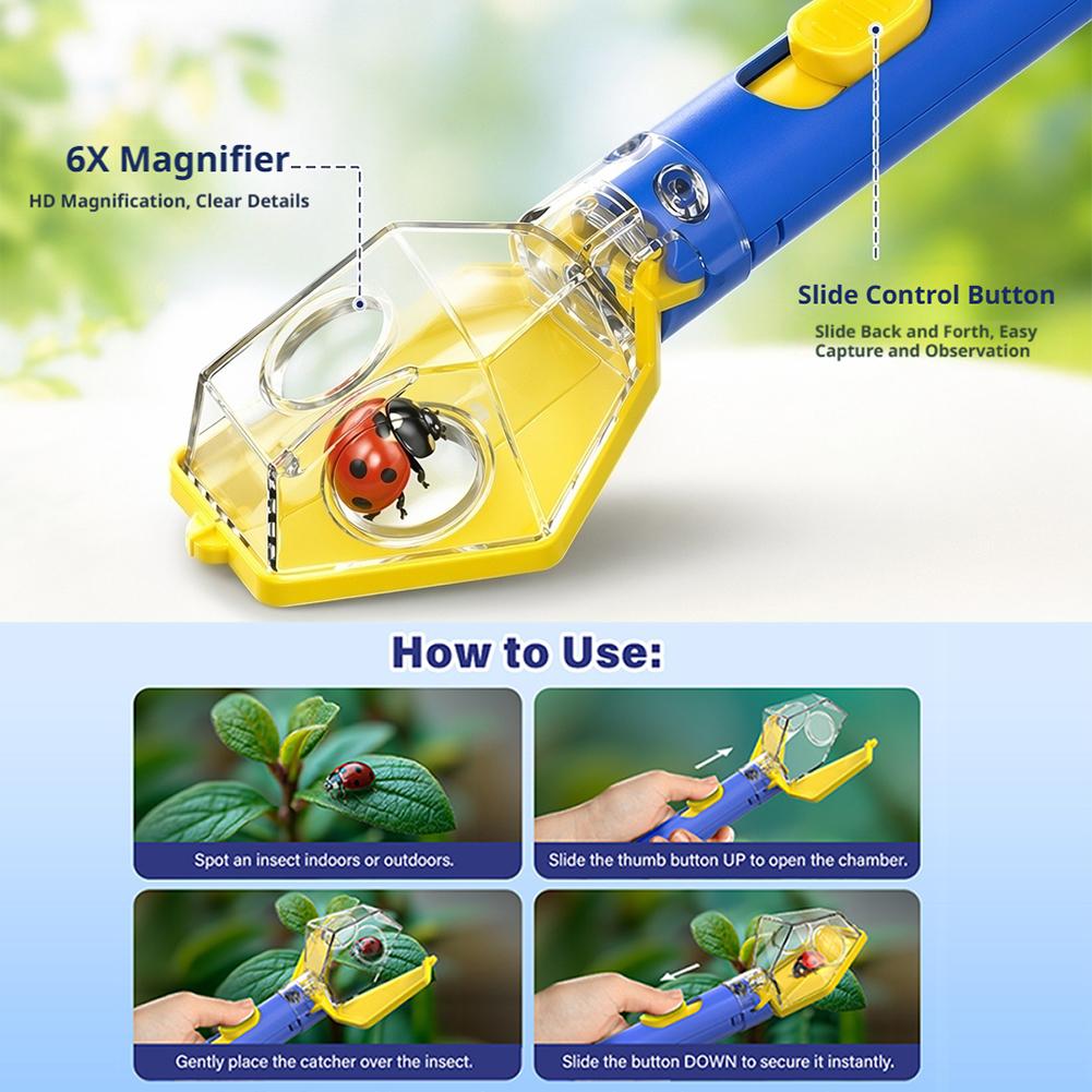 Handheld Insect Catcher Viewer - Gardening Tools For 8 Year Olds review and price