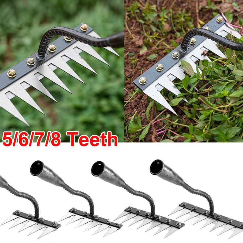 5/6/7/8 Teeth Iron Gardening H - Gardening Tools On Sale review and price