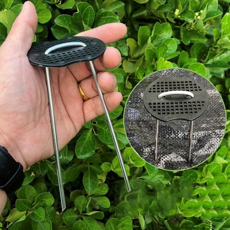 U-type Garden Staples Plastic  - Gardening Tools Types review and price