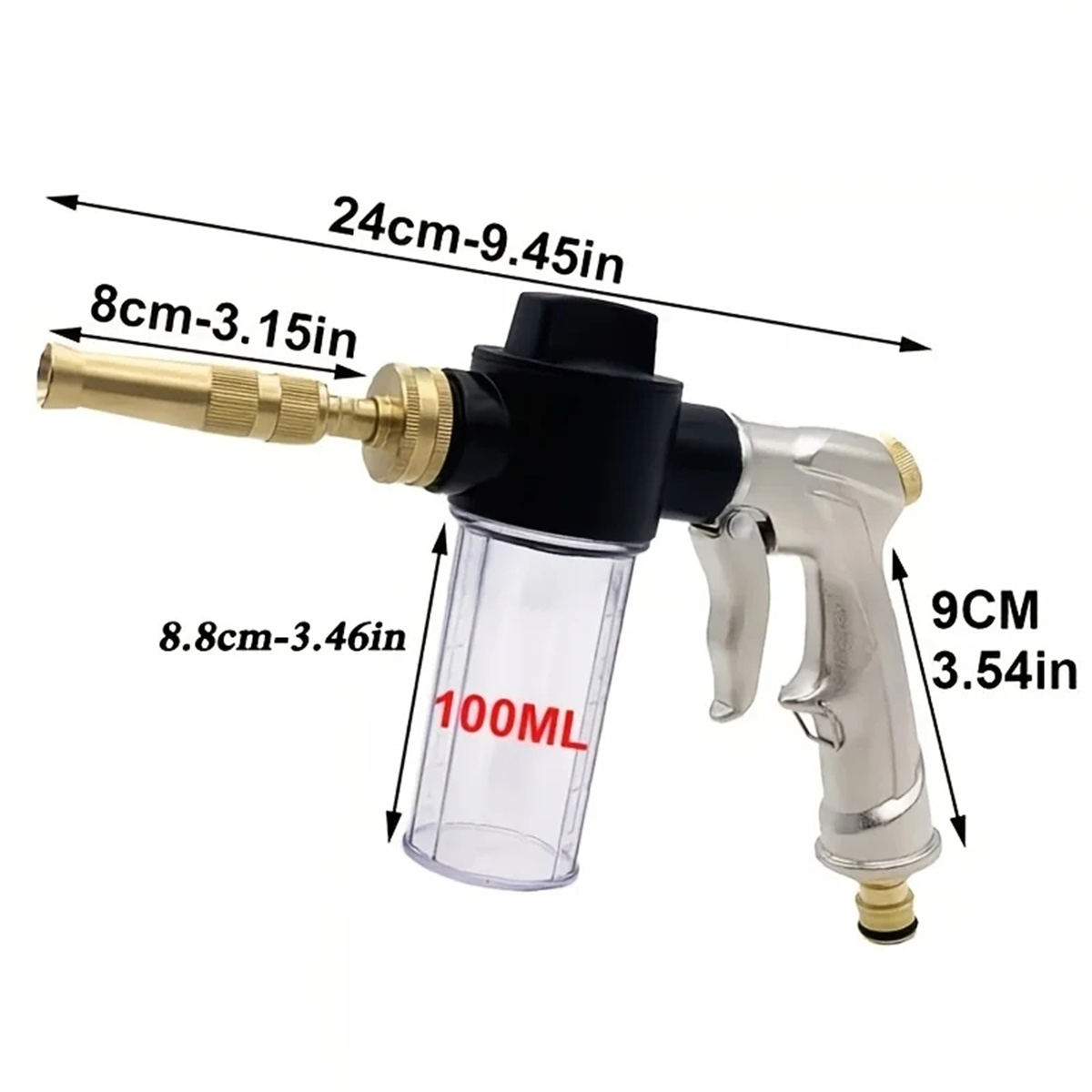High Pressure Spray Water Gun  - Gardening Tools Types review and price