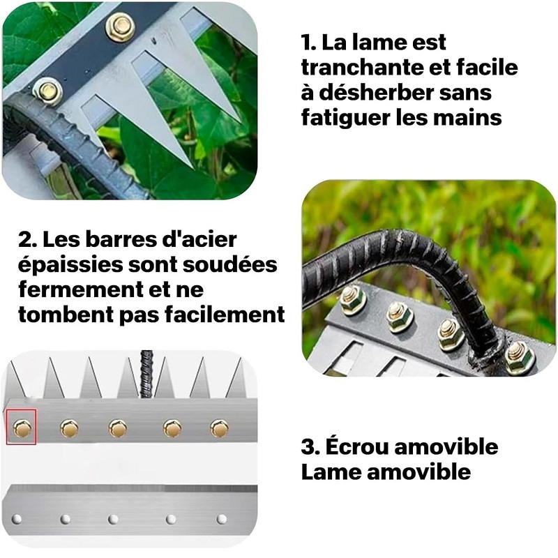 5/6/7/8 Teeth 1PCS Carbon Stee - Gardening Tools On Sale review and price