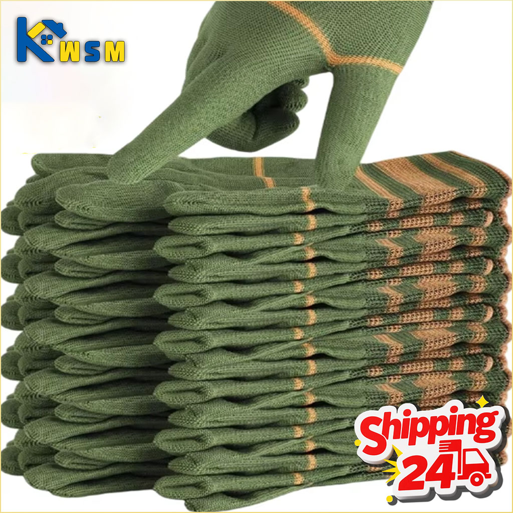 12-48Pairs Breathable Abrasion - Gardening Tools Gloves review and price