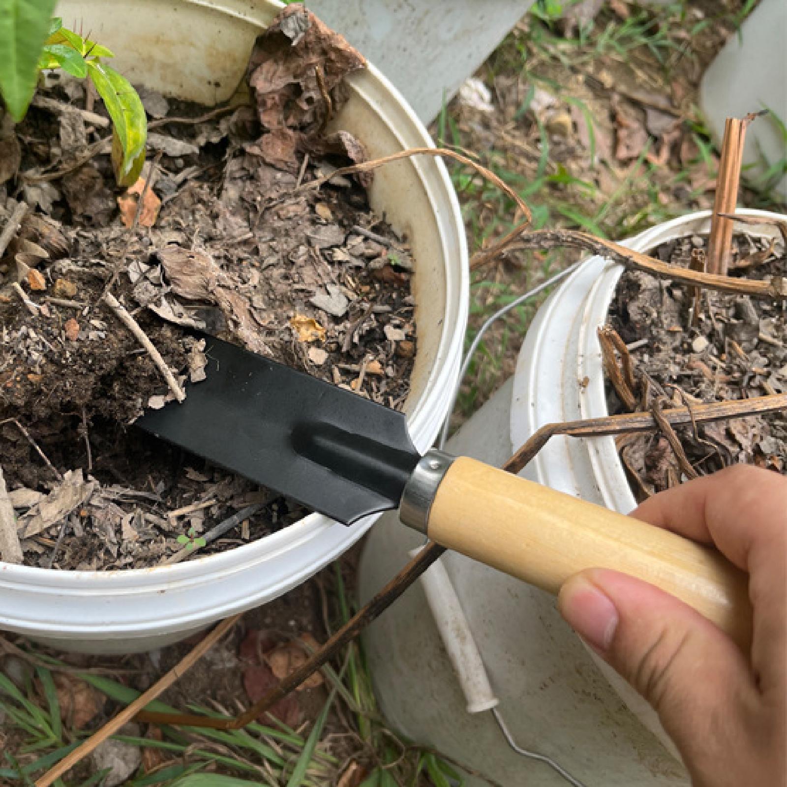 Small Garden Spade Digging Too - Gardening Tools Wooden review and price