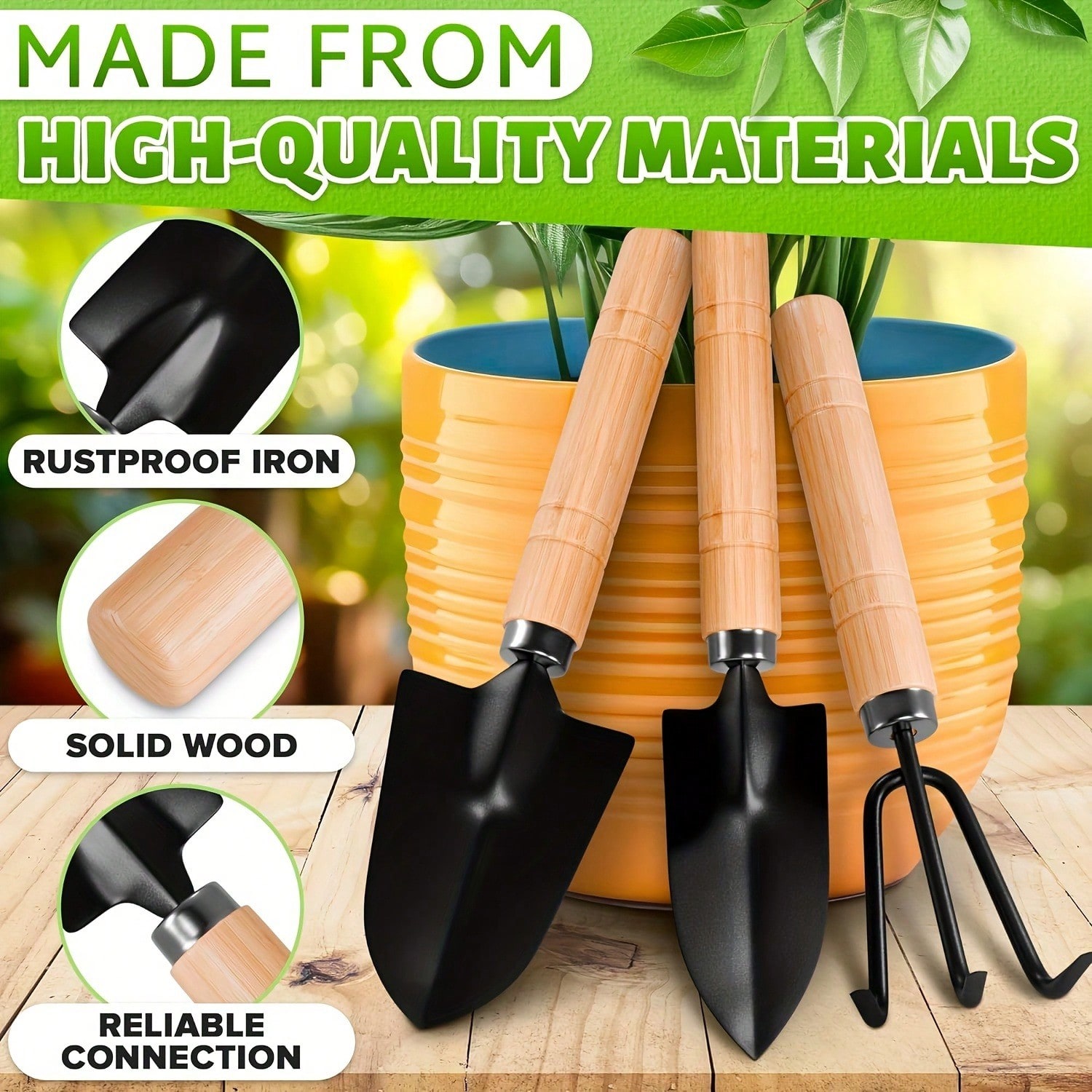 3PC/1Set Mini Gardening Tools  - Gardening Tools Bundle review and price