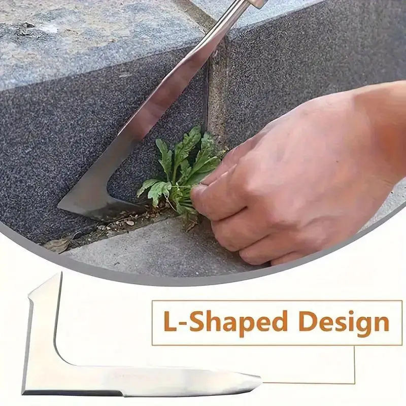 1pc 13.5inch L-shaped Stainles - Gardening Tools On Sale review and price