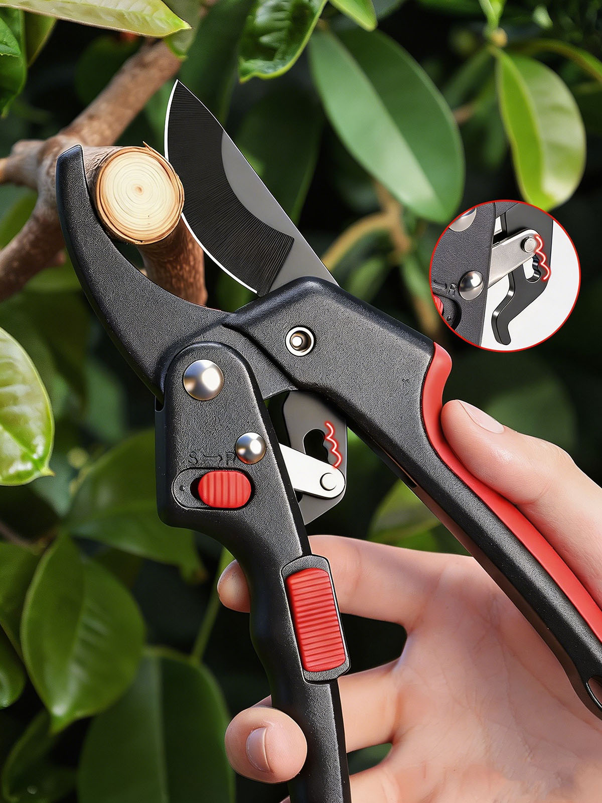 Heavy Duty Ratchet Pruning She - Gardening Tools On Sale review and price