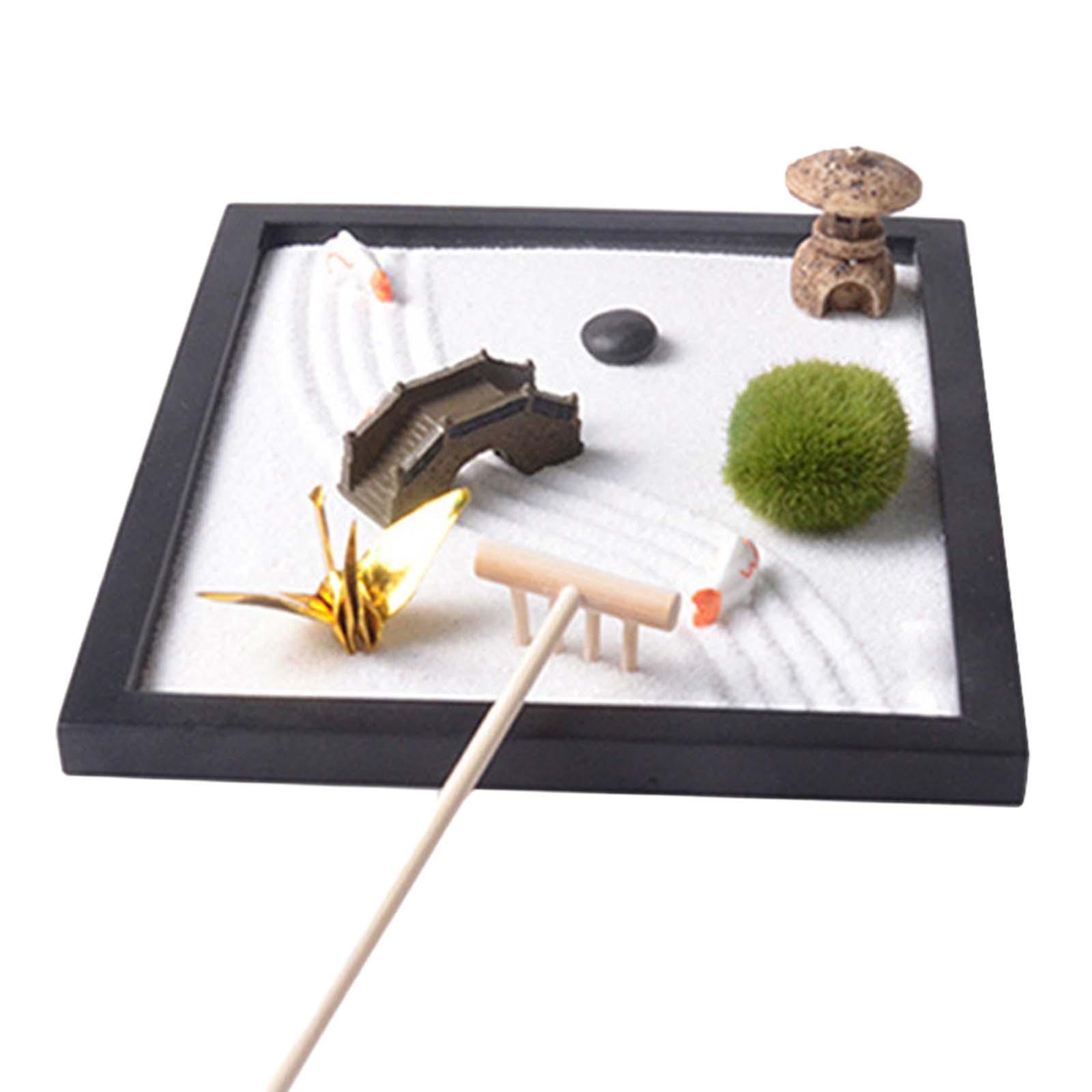 Zen Garden Sand Tray for Desk  - Gardening Tools Kit For Home Garden review and price