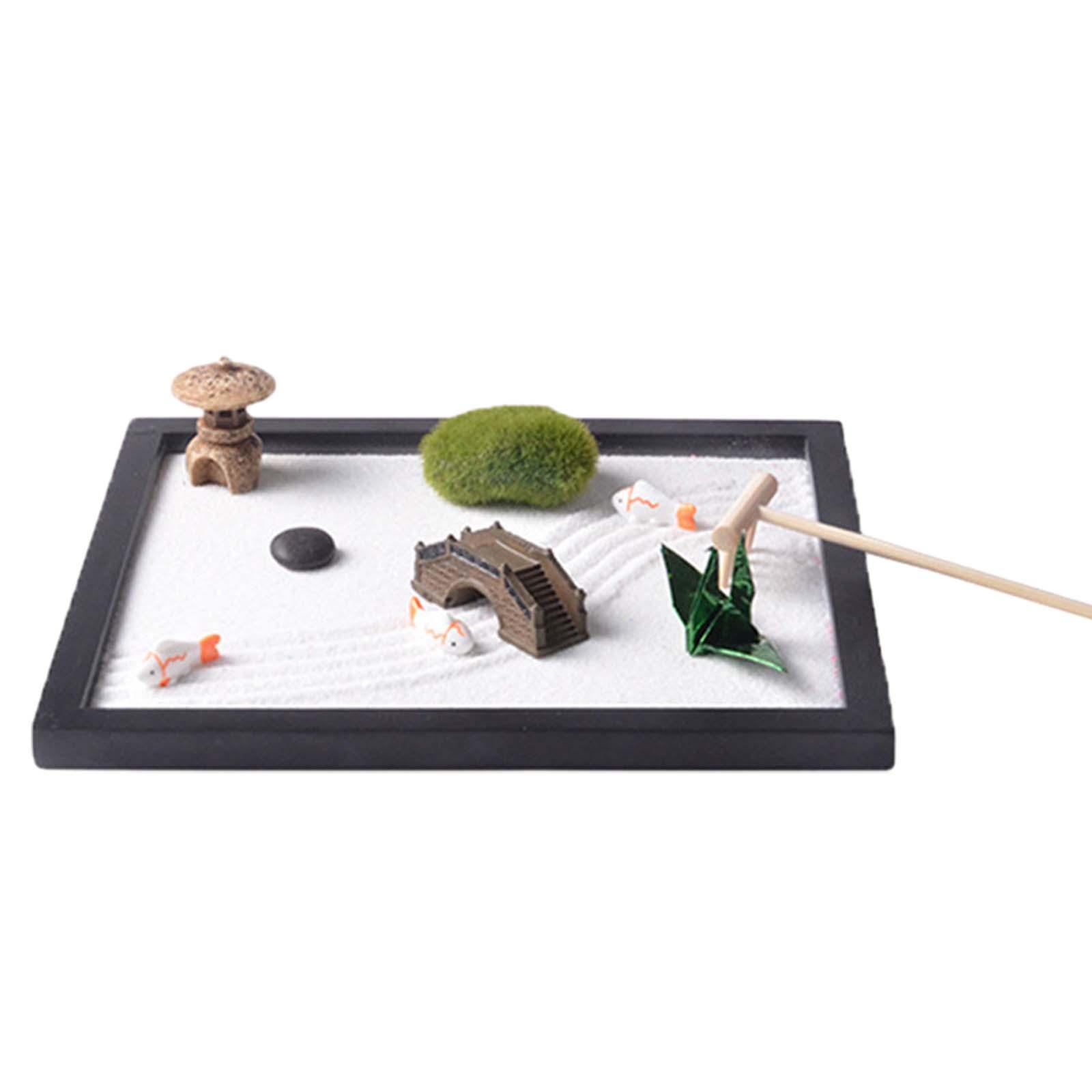 Zen Garden Sand Tray for Desk  - Gardening Tools Kit For Home Garden review and price