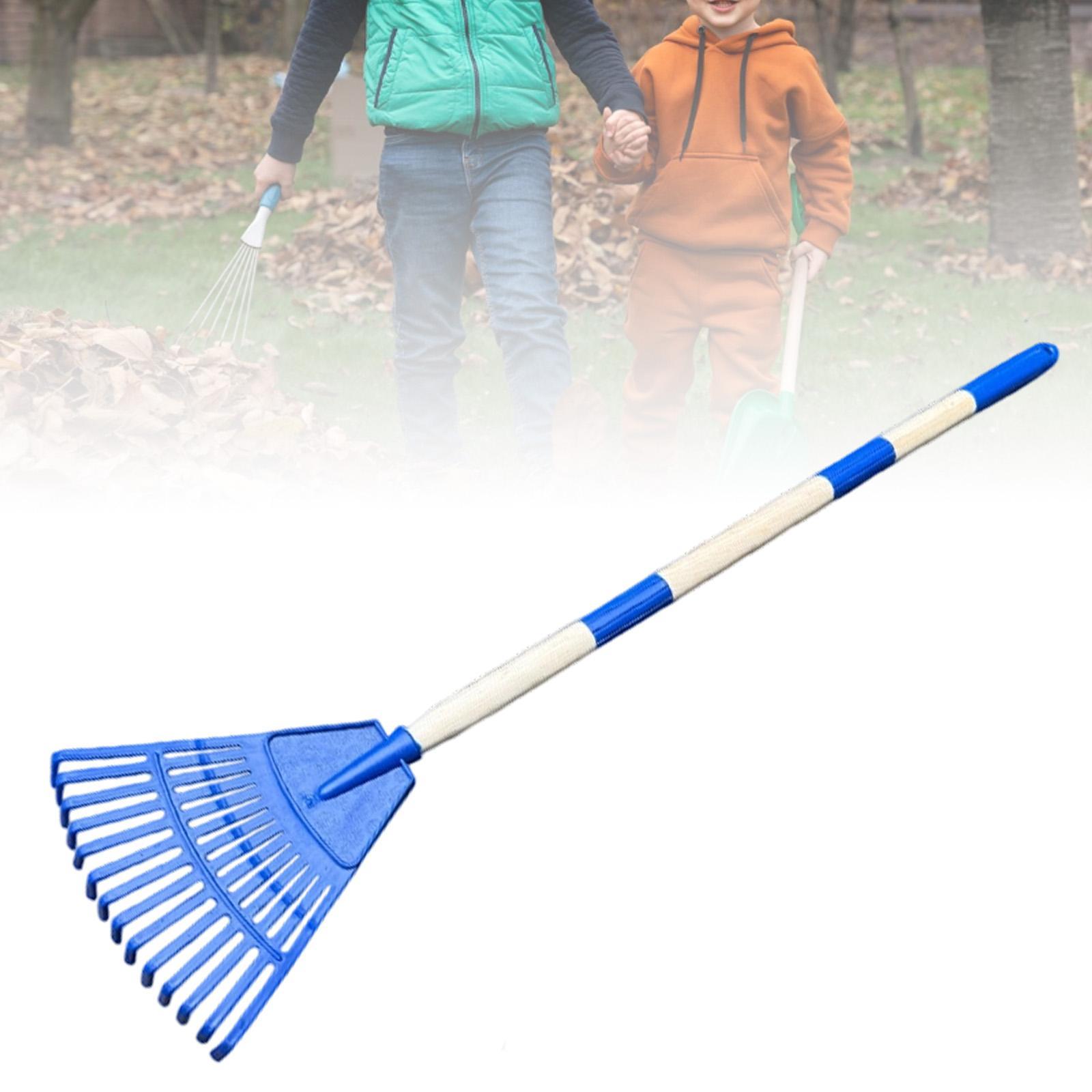 Small Leaf Rake 3 Sections Ste - Gardening Tools For 8 Year Olds review and price
