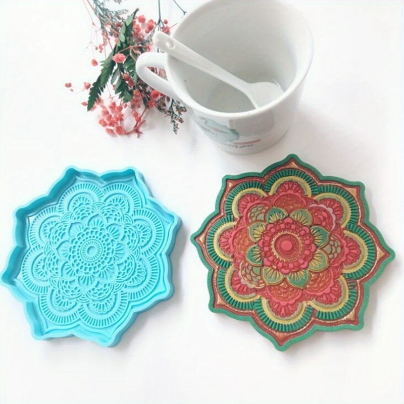 Mandala Coaster Silicone Mold  - Gardening Tools Diy review and price