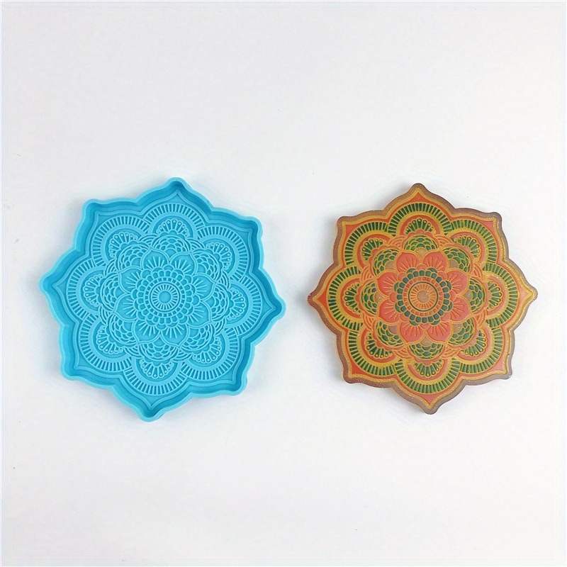 Mandala Coaster Silicone Mold  - Gardening Tools Diy review and price