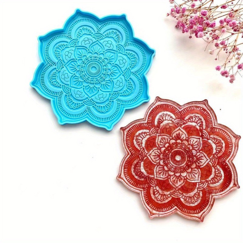 Mandala Coaster Silicone Mold  - Gardening Tools Diy review and price