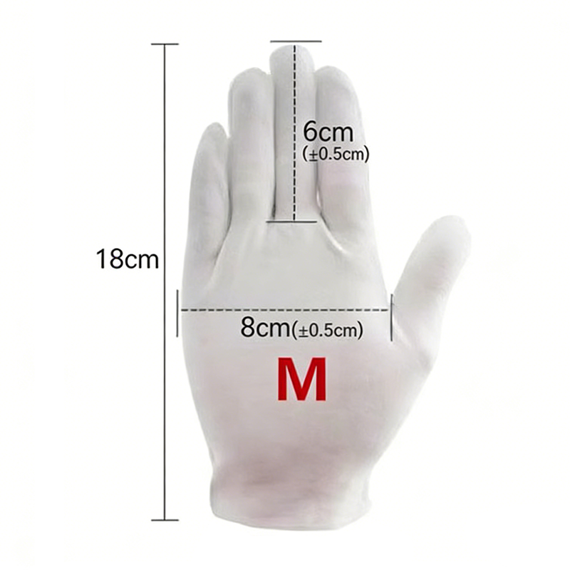1/5Pair Disposable White Cotto - Gardening Tools Gloves review and price