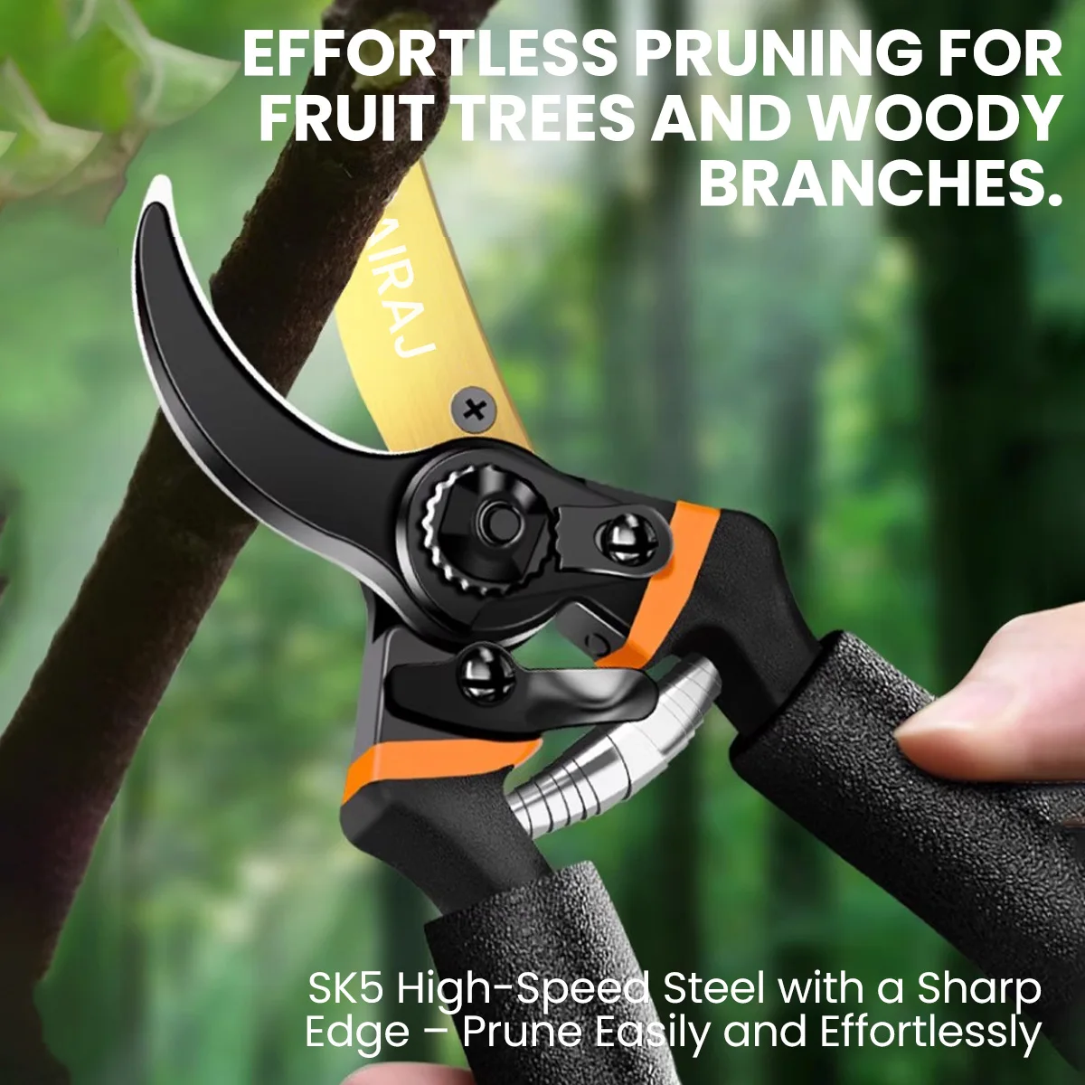 AIRAJ 8.5 Inch Pruner Shears S - Gardening Tools On Sale review and price